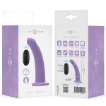 INTENSE - VIBRATORE EDDIE 17,5 CM 10 VIBRAZIONI VIOLA TELECOMANDO